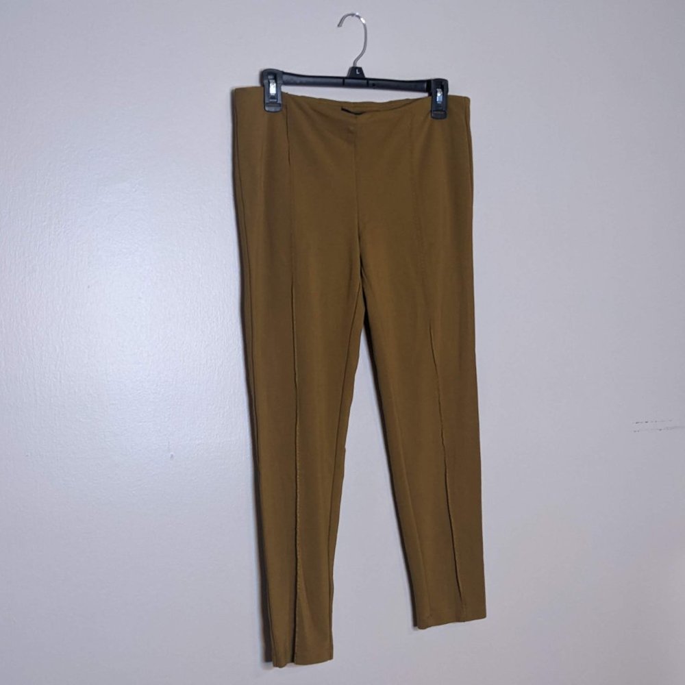 😍Zac & Rachel Mustard Yellow Pointe Leggings - Size Medium